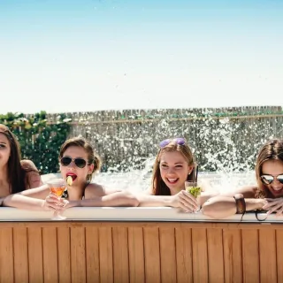 Hot Tub Cocktail Party