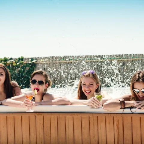 Hot Tub Cocktail Party
