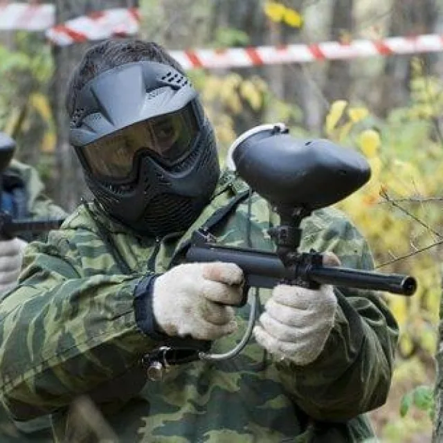 Paintballing on a Hen Party