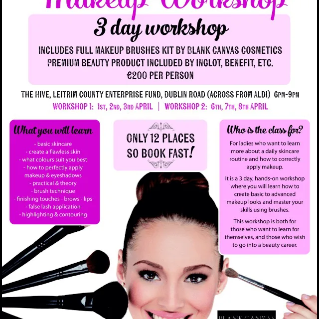 Amazing Exclusive Make-Up Workshop!!
