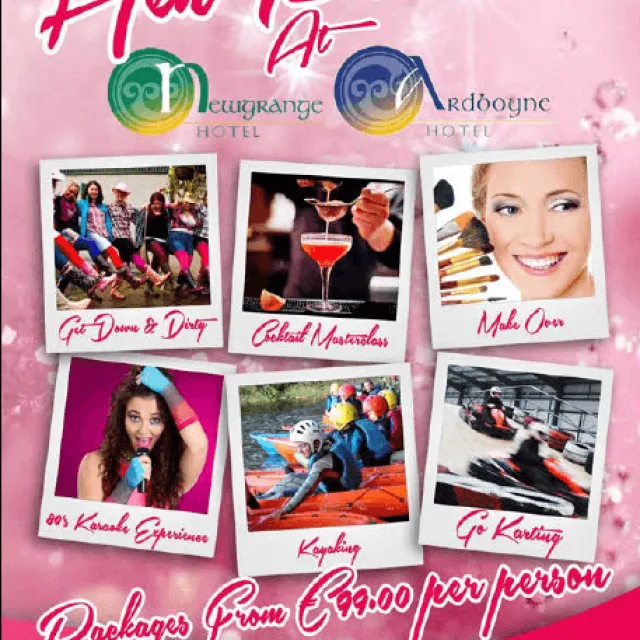 Fabulous Hen Party Packages in the Newgrange Hotel!
