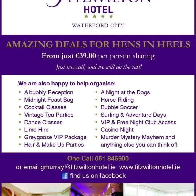 Fabulous deals in The Fitzwilton Hotel!