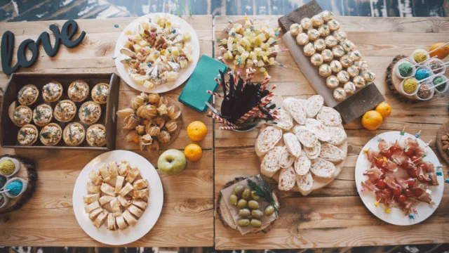 The Perfect Hen Party table spread