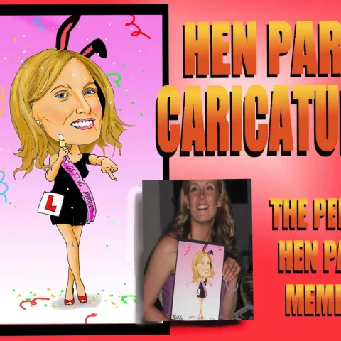 Ralph McMahon Caricatures