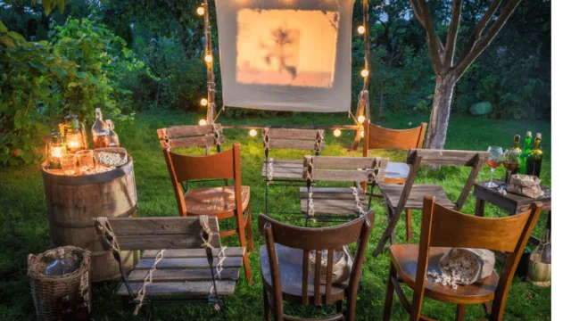 Open air cinema