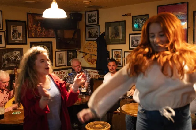 Westport pub trad session night out
