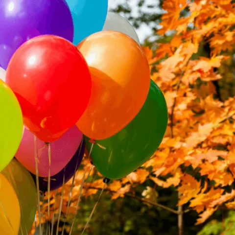 Autumnal themed hen party